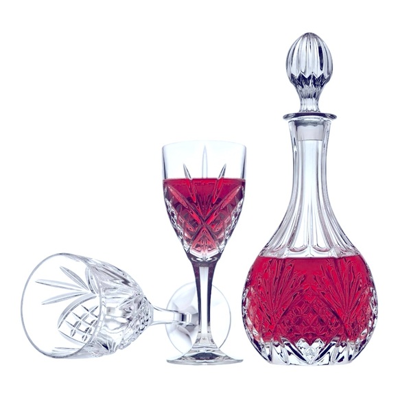 Set of 4 Godinger Dublin Glass Goblets - Perfect for Wine Lovers! - Picture 16 of 16